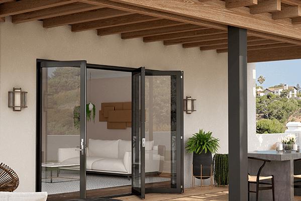 milgard bi fold patio doors